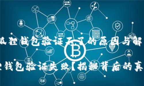 # 小狐狸钱包验证不了的原因与解决办法

小狐狸钱包验证失败？揭秘背后的真相！