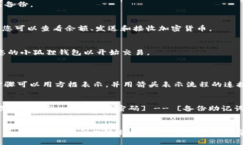 创建小狐狸钱包（MetaMask 钱包）的流程可以通过以下步骤进行图解说明。下面是一个简单的文字描述流程，您可以根据此文字描述自行绘制流程图。

### 创建小狐狸钱包的步骤

1. **下载小狐狸钱包**  
   - 访问小狐狸钱包的官方网站或其对应的应用商店（如Chrome Web Store、Apple App Store或Google Play Store）。
   - 找到并下载适用于您的设备的版本。

2. **安装扩展或应用**  
   - 如果您选择下载浏览器扩展，请安装它并按照提示进行设置。
   - 对于手机应用，安装完成后打开应用。

3. **启动钱包创建流程**  
   - 点击“开始”或“创建新钱包”按钮，开始钱包创建过程。

4. **设置密码**  
   - 创建一个强密码，并确认密码。此密码将用于保护您的钱包。

5. **备份助记词**  
   - 系统将生成一组助记词（通常是12个或24个单词）。
   - 请务必将这些助记词写下来并保存在安全的地方。这一步非常重要，因为丢失助记词会导致无法恢复您的钱包和其中的资产。

6. **确认助记词**  
   - 按照系统提示，依次输入助记词中的单词以确认您已备份。

7. **创建完成**  
   - 创建完成后，您将进入小狐狸钱包的主界面。在这里，您可以查看余额、发送和接收加密货币。

8. **连接到DApp**  
   - 如果需要使用去中心化应用（DApp），根据提示连接您的小狐狸钱包以开始交易。

### 流程图示意

可以根据以上文字描述，绘制一个流程图，如下所示。每个步骤可以用方框表示，并用箭头表示流程的连接。

```
[下载小狐狸钱包] -- [安装扩展/应用] -- [启动钱包创建流程] -- [设置密码] -- [备份助记词] -- [确认助记词] -- [创建完成] -- [连接到DApp]
```

您可以使用流程图软件（如Lucidchart、Draw.io等）来创建更为直观的图形化流程图。希望这对您有所帮助！