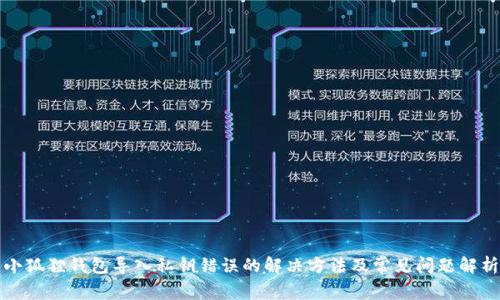 小狐狸钱包导入私钥错误的解决方法及常见问题解析