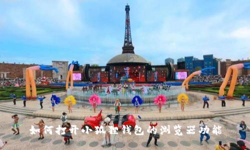 如何打开小狐狸钱包的浏览器功能