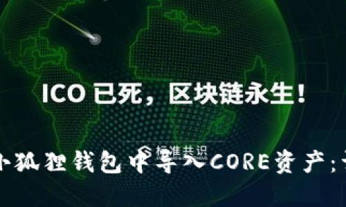 如何在小狐狸钱包中导入CORE资产：详细指南