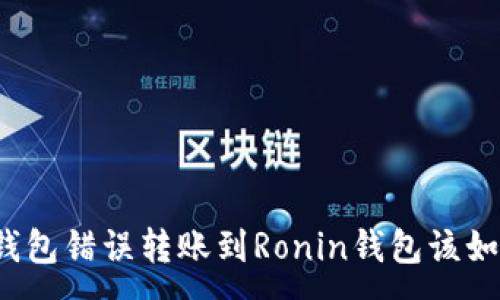 :
小狐狸钱包错误转账到Ronin钱包该如何处理？