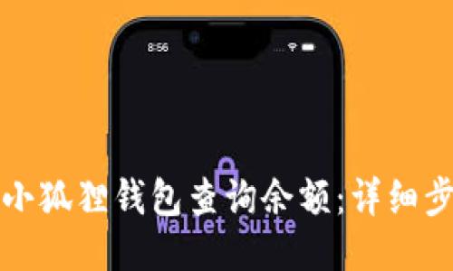 如何使用小狐狸钱包查询余额：详细步骤与技巧