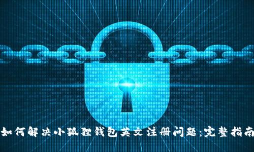 如何解决小狐狸钱包英文注册问题：完整指南