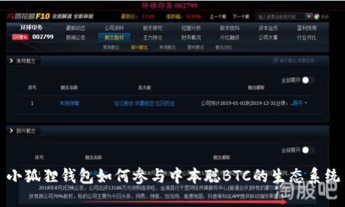 小狐狸钱包如何参与中本聪BTC的生态系统